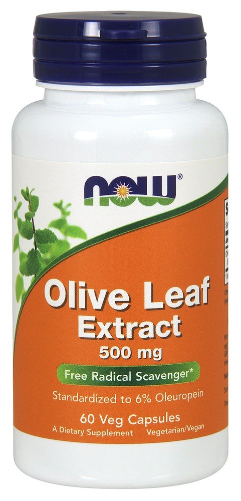 Now Foods Olive Leaf Extract 500mg 60 VegCap