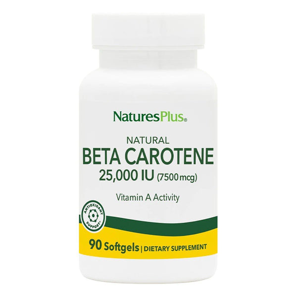 Nature's Plus Natural Beta Carotene 90 Softgel