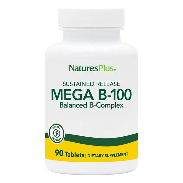 Nature's Plus Mega B-100 Time Release 90 Sustained Release Tablet