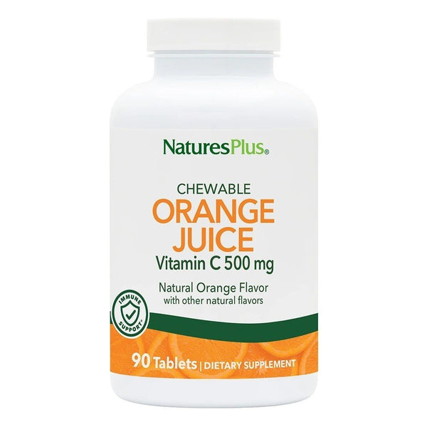 Nature's Plus Orange Juice C 500mg 90 Chewable