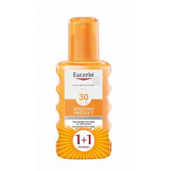 Eucerin SUN Sensitive Protect SPF30 transparent spray 2x200 ml 1 + 1 FREE