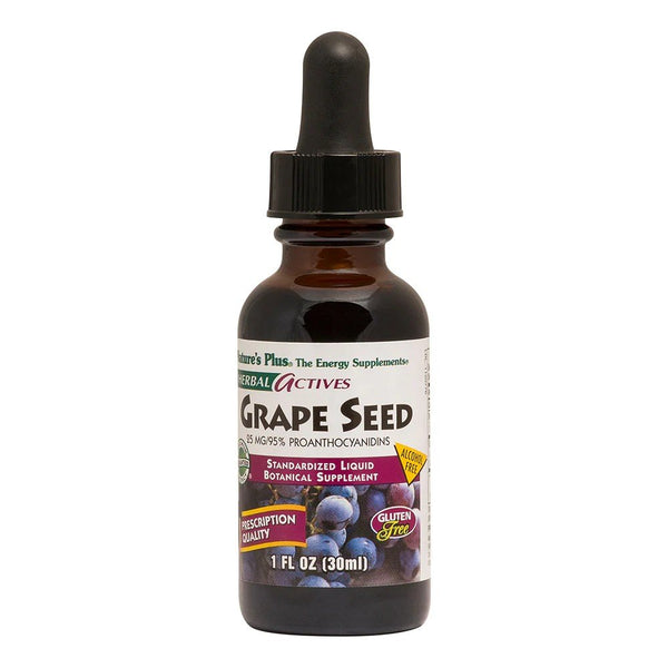 Nature's Plus Grape Seed Extract No Alcohol 25mg 1 oz Liquid