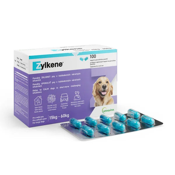 Zylkene for large dogs 15-60 kg 100 capsules