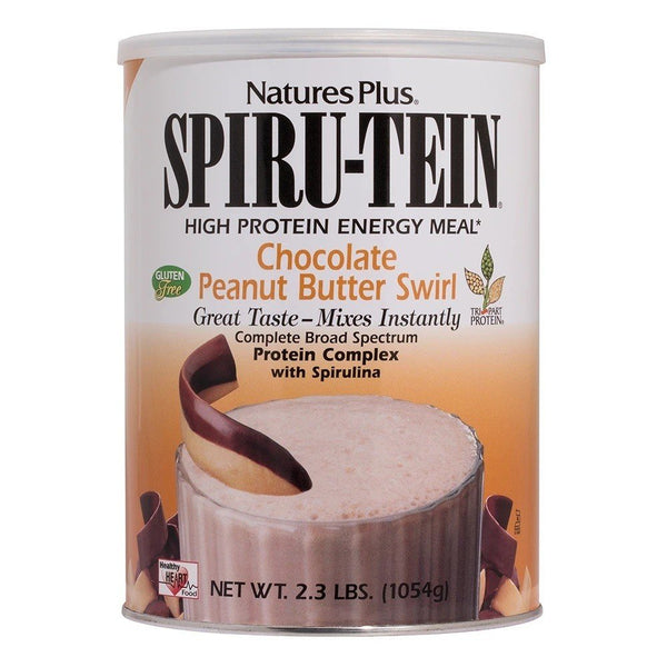 Nature's Plus Spiru-Tein (Spirutein) Shake - Chocolate Peanut Butter Swirl 2.3 lbs Powder
