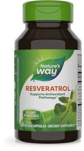 Nature's Way Resveratrol 60 Vegan Capsules