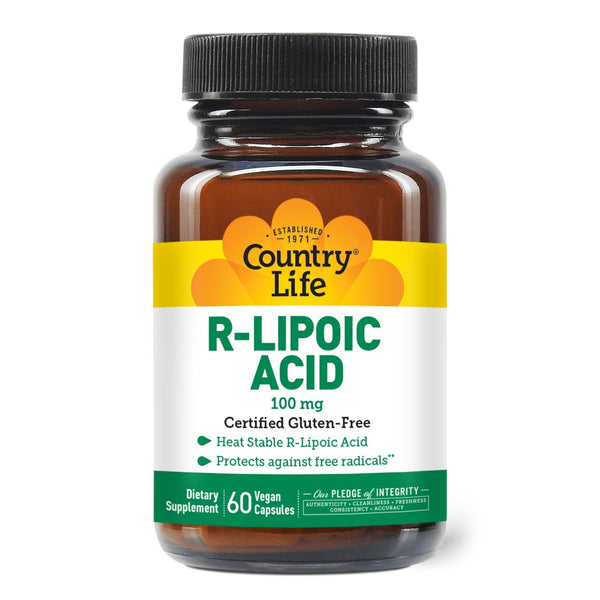 Country Life R-Lipoic Acid 100mg 60 VegCap