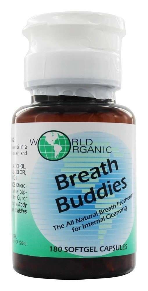 World Organics Breath Buddies 180 Softgel