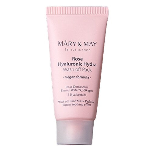 Mary&May Rose Hyaluronic Hydra Wash off Pack 30g