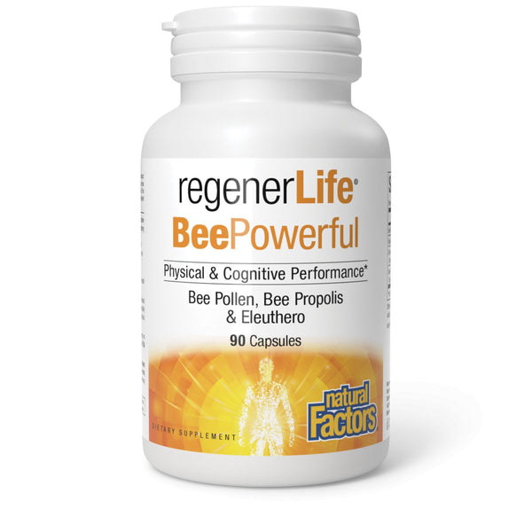 Natural Factors RegenerLife NMNSurge Extra Strength-500 mg-NAD+Boost 60 VegCap