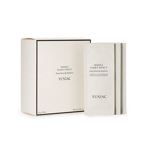 YUNJAC WHOLE PLANT EFFECT DAILY FOAM & EXFOLIANT 2g * 30ea