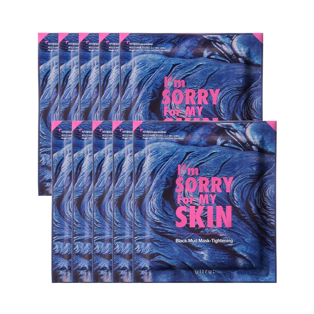 I'm Sorry For My Skin Black Mud Mask Tightening 10ea