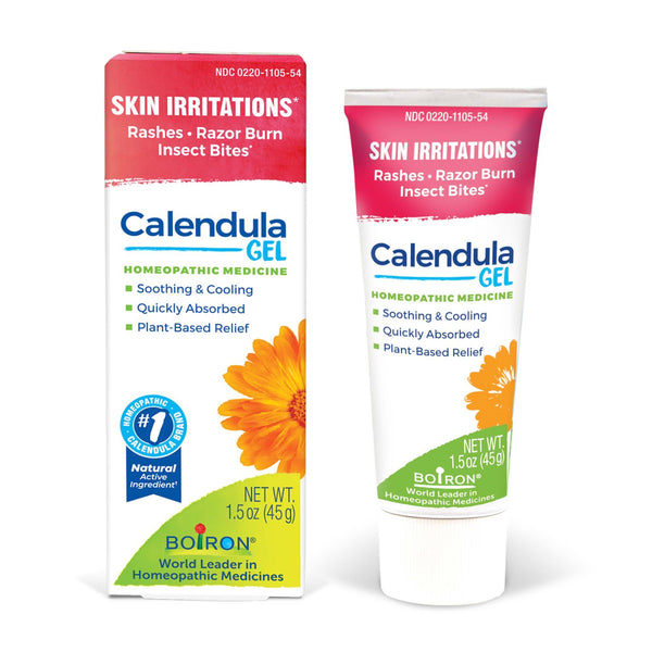 Boiron Calendula Gel Homeopathic Medicine For Skin Irritations 1.5 oz Gel