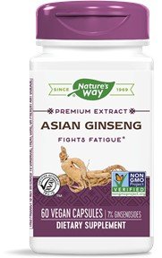 Nature's Way Asian Ginseng 60 VegCaps