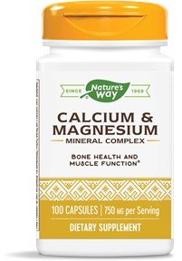 Nature's Way Calcium & Magnesium 100 Capsule