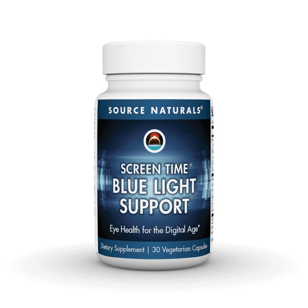 Source Naturals, Inc. Screen Time Blue Light Support 30 VegCap