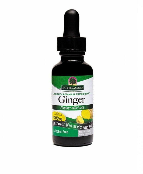 Nature's Answer Ginger Root Extract No Alcohol 1 oz Liquid