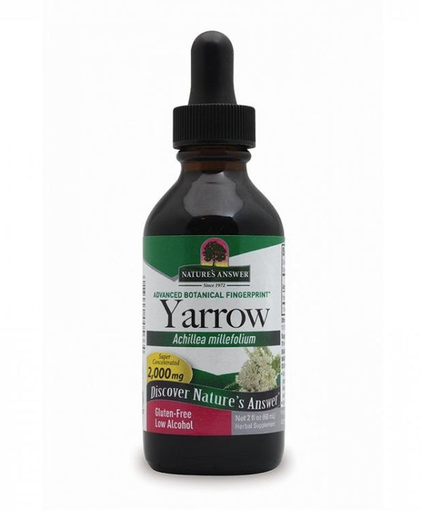 Nature's Answer Yarrow Flowers Extract 2 oz Liquid
