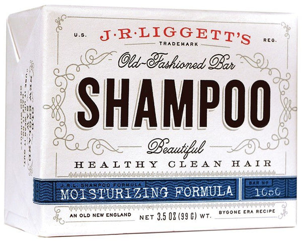J.R. Liggett Old-Fashioned Bar Shampoo Moisturizing Formula 3.5 oz Bar Soap