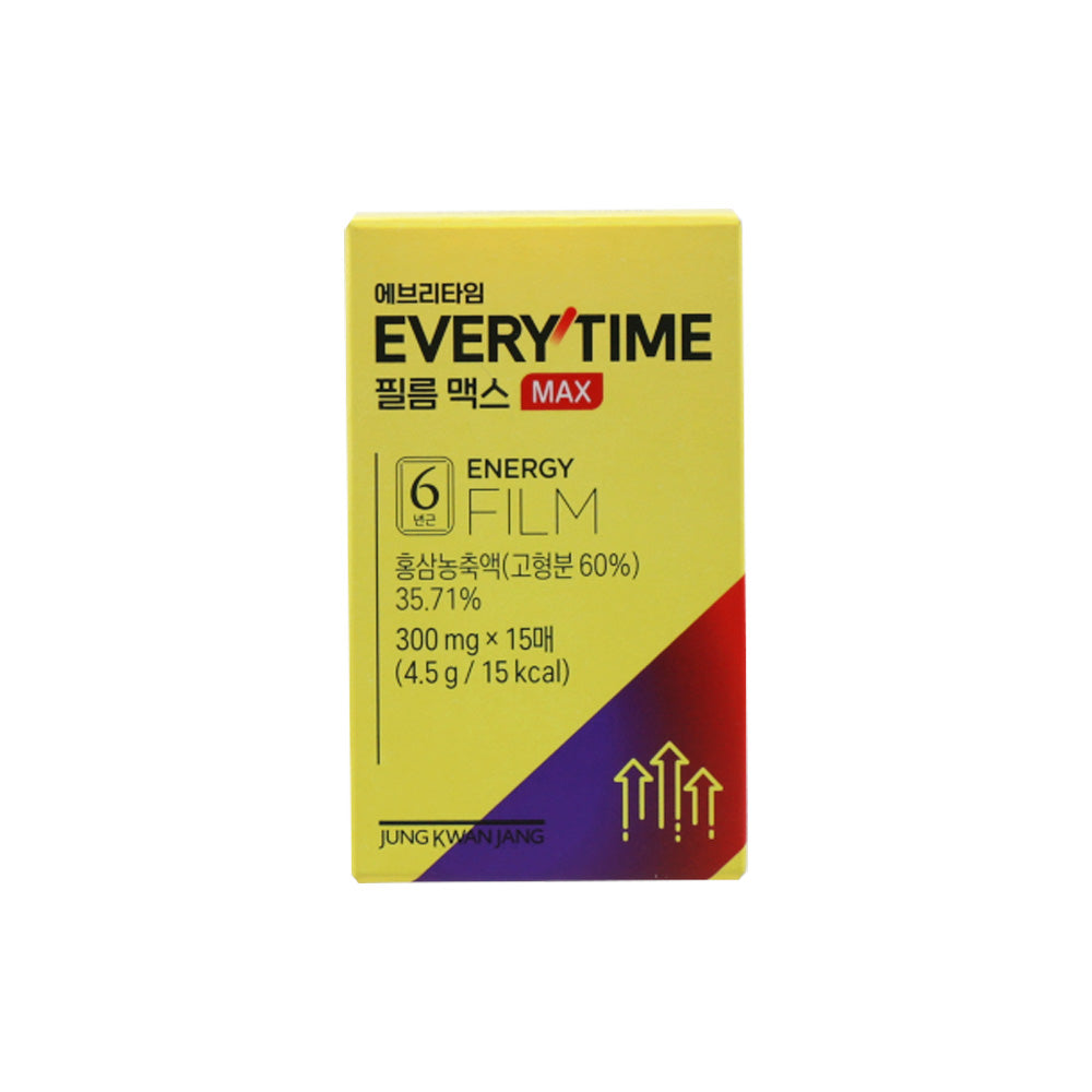 Jung Kwan Jang Every Time Film Max 300mg * 15ea (15-day supply)