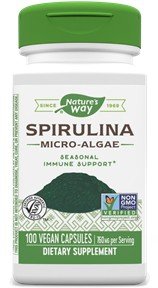 Nature's Way Spirulina 100 Capsule