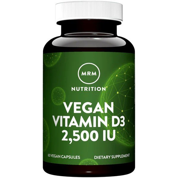 MRM (Metabolic Response Modifiers) Vegan Vitamin D3 2500IU 60 VegCap