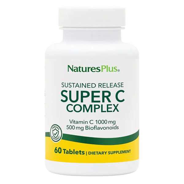 Nature's Plus Super C Complex Time Release 60 Sustained Release Tablet