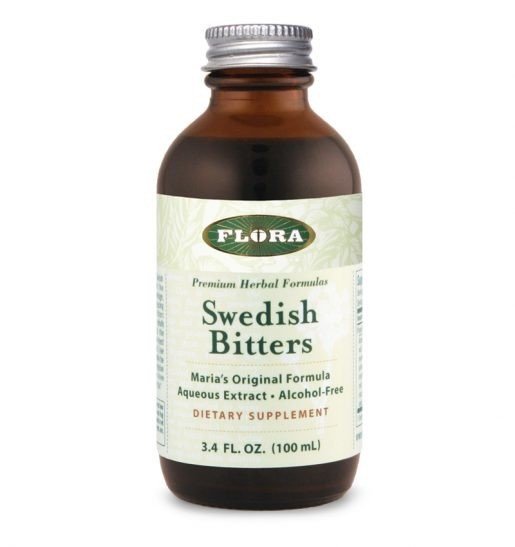 Flora Inc Swedish Bitters Non-Alcohol 3.4 oz Liquid