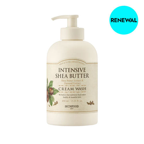 SKINFOOD Intensive Shea Butter Cream Wash 450ml