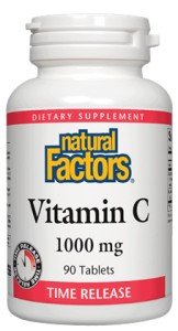 Natural Factors C 1000mg Time Release With 200mg Bioflavonoids 180 Tablet