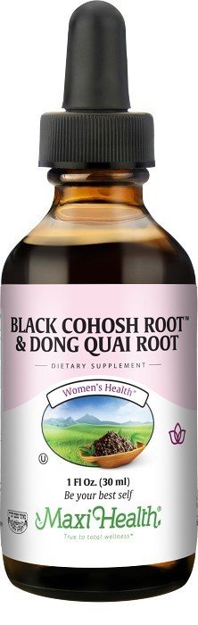 Maxi-Health Black Cohosh & Dong Quai Root Extract 1 oz Liquid