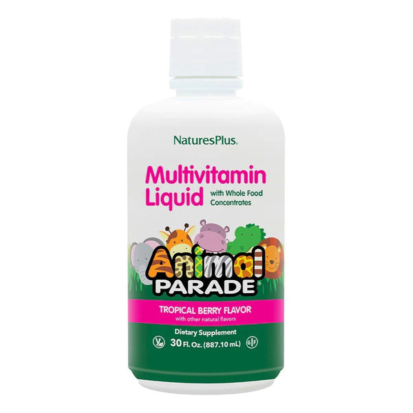 Nature's Plus Multivitamin Animal Parade Liquid - Tropical Berry 30 oz Liquid