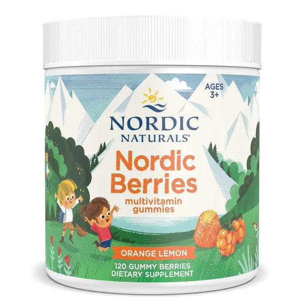 Nordic Naturals Nordic Berries Citrus Lemon 120 Gummy