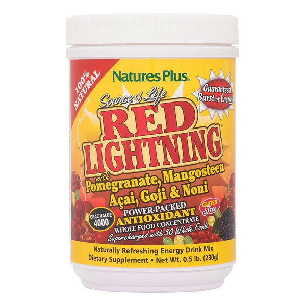 Nature's Plus Source of Life Red Lightning Antioxidant Energy Drink 0.5 lbs Powder