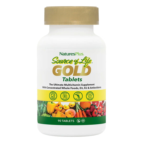 Nature's Plus Source of Life GOLD Tablets 90 Tablet