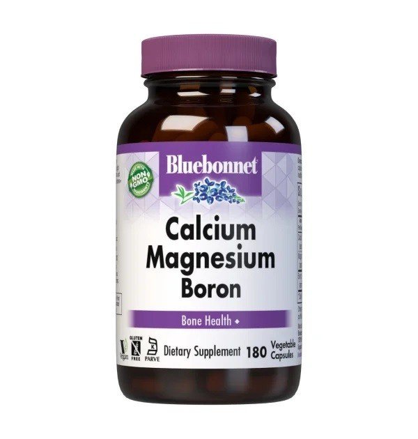 Bluebonnet Calcium Magnesium & Boron 180 VegCap