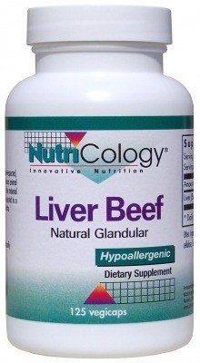 Nutricology Liver Natural Glandular 125 Capsule