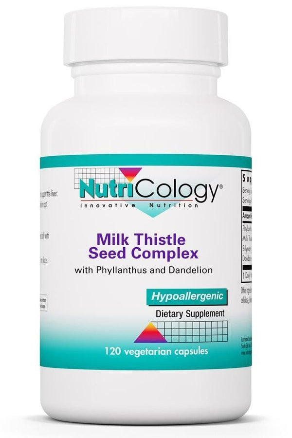 Nutricology Milk Thistle Seed Complex 120 VegCap