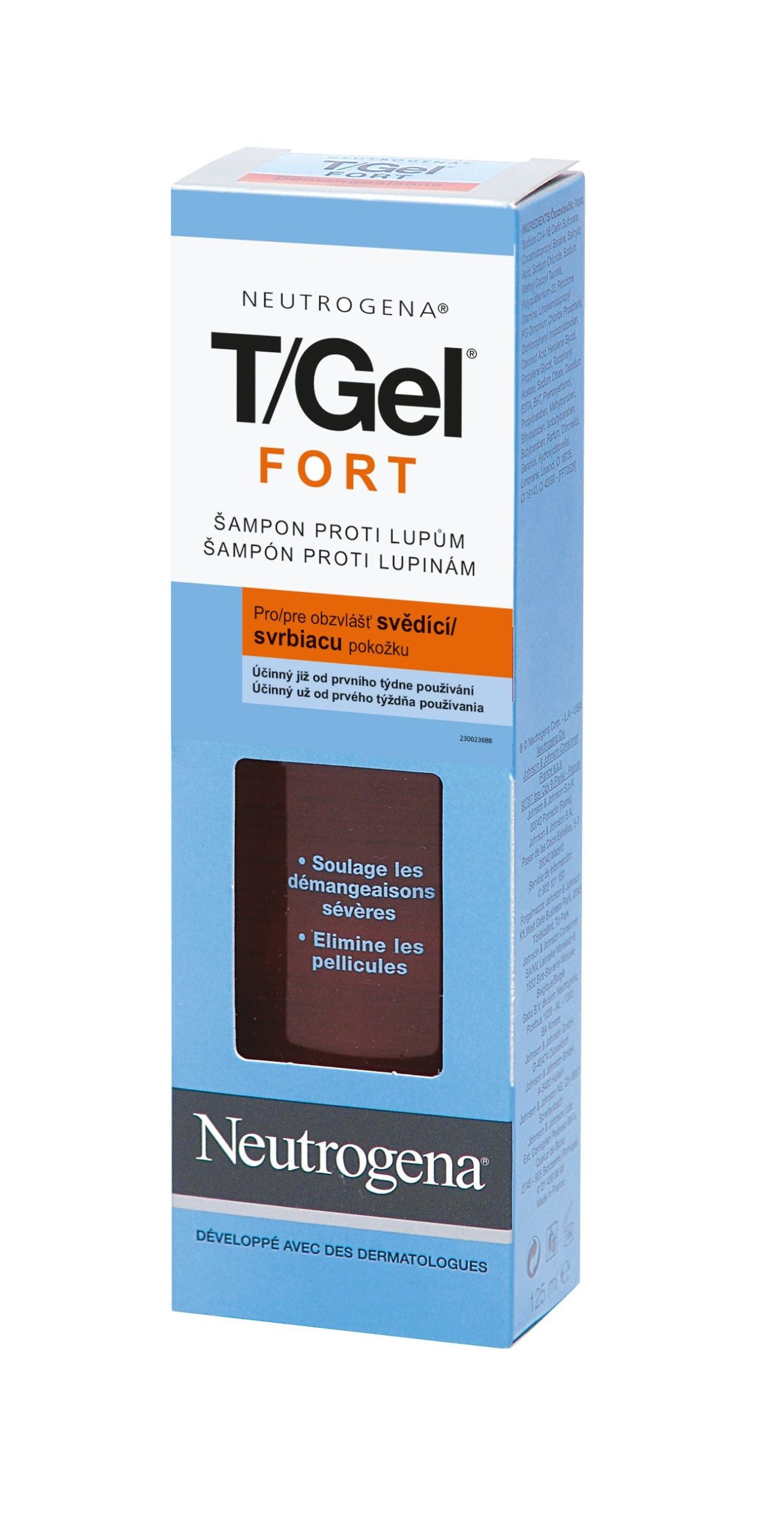 Neutrogena T / Gel Forte anti-dandruff shampoo 125 ml