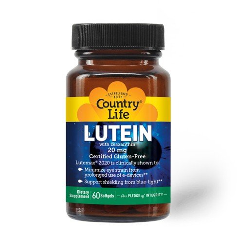 Country Life Lutein 20mg 60 Softgel