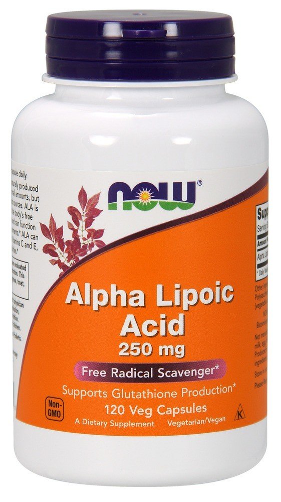 Now Foods Alpha Lipoic Acid 250mg 120 VegCap