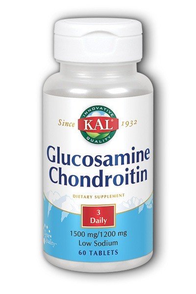 Kal Glucosamine Chondroitin 500mg/400mg 60 Tablet