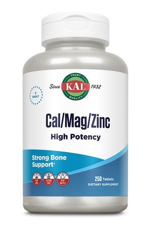 Kal Calcium/Magnesium/Zinc 250 Tablet