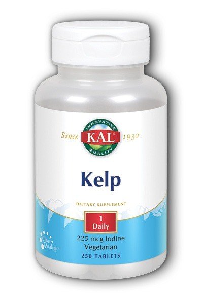 Kal Kelp Iodine (Supplies 225mcg Iodine) 250 Tablet