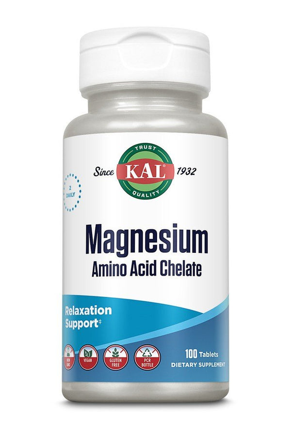 Kal Magnesium Amino Acid Chelate 100 Tablet