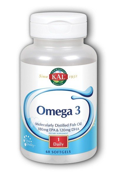 Kal Omega-3 Fish Oil 60 Softgel