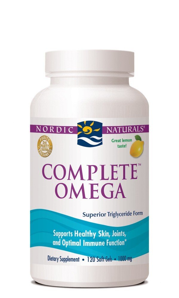 Nordic Naturals Complete Omega Lemon 120 Softgel