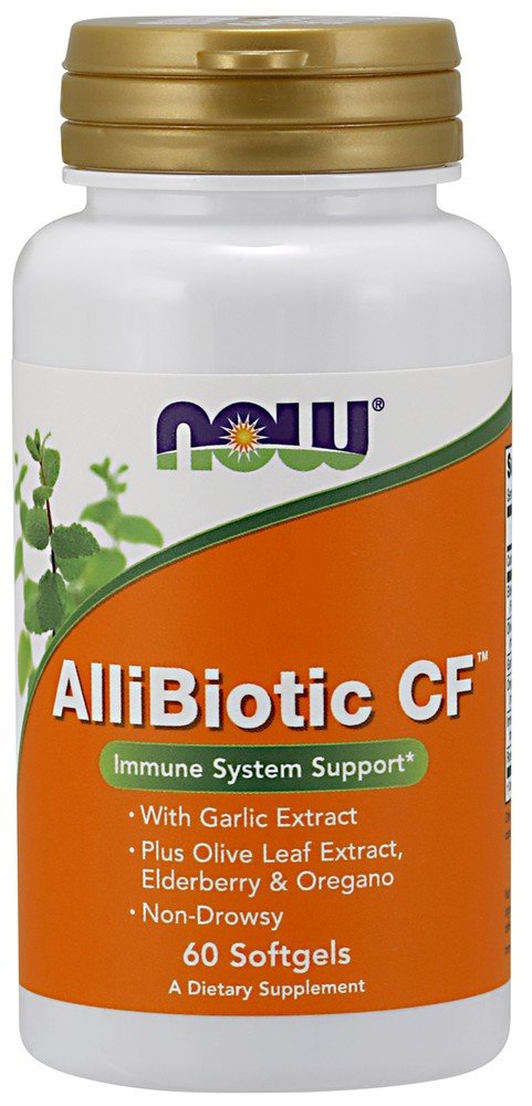 Now Foods Allibiotic 60 Softgel