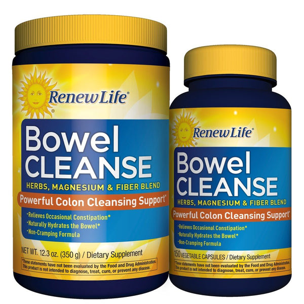 Renew Life Organic Bowel Cleanse 150 Vegetarian Capsule