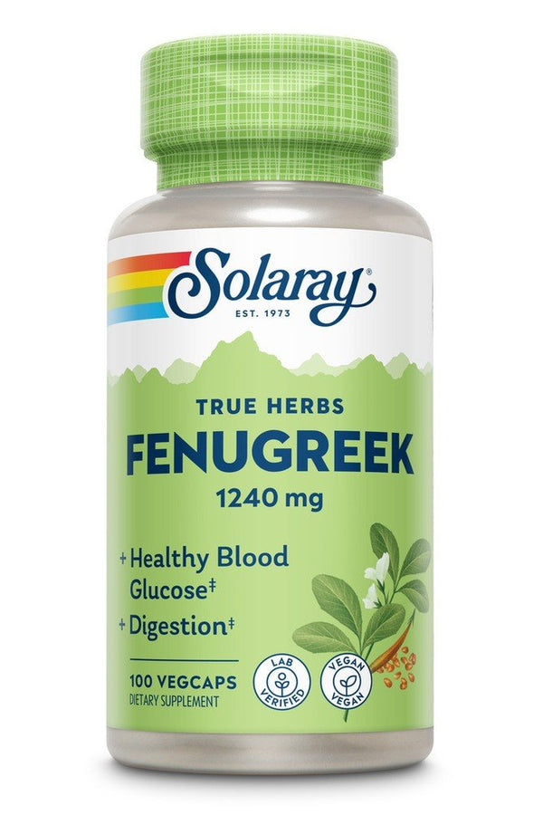 Solaray Fenugreek Seeds 620mg 100 Capsule