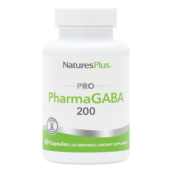Nature's Plus Pro Pharma GABA-200 mg 60 Capsule